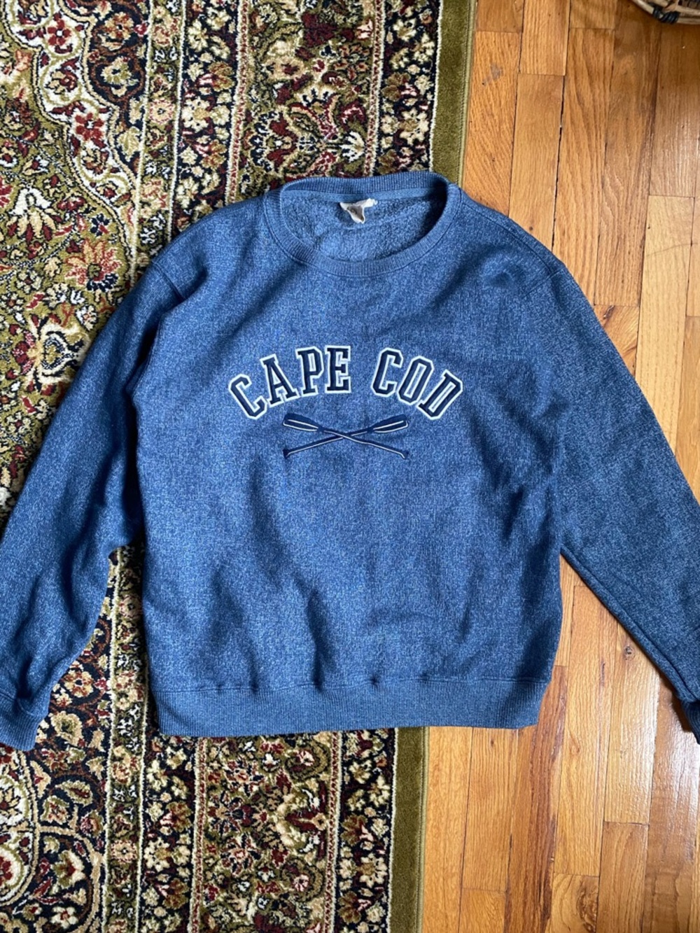 Cape Cod Crewneck Sweatshirt - Heather Blue
